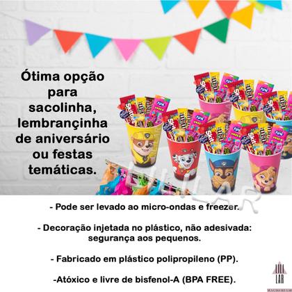 Imagem de Kit 8 Copos Patrulha Canina Festa Infantil Decoração Lembrancinha Aniversário