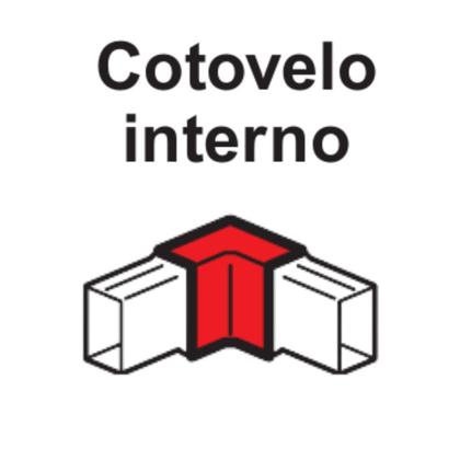 Imagem de Kit 8 Cotovelo Interno 110x20mm Branco Sistemax Pial 30401