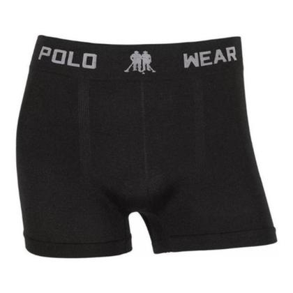 Imagem de Kit 8 Cueca Box Masculino Polo Wear Original Microfibra Basica