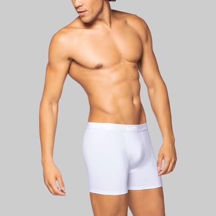 Imagem de Kit 8 Cuecas Lupo Boxer Algodão com Elastano 00615