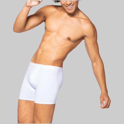 Imagem de Kit 8 Cuecas Lupo Boxer Algodão com Elastano 00615