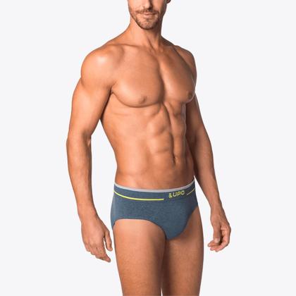 Imagem de Kit 8 Cuecas Lupo Slip Fio Texturizado Sem Costura 00624-003