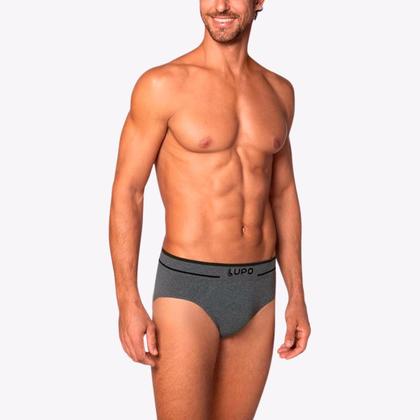 Imagem de Kit 8 Cuecas Lupo Slip Fio Texturizado Sem Costura 00624-003