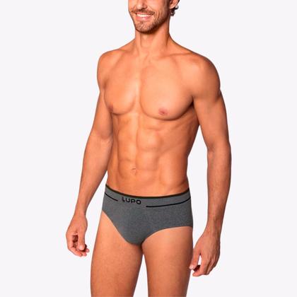 Imagem de Kit 8 Cuecas Lupo Slip Fio Texturizado Sem Costura 00624-003