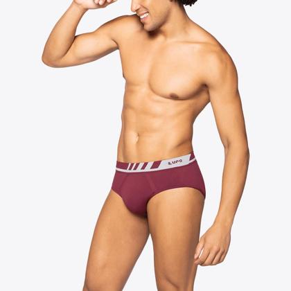 Imagem de Kit 8 Cuecas Lupo Slip Microfibra Sem Costura 00691-108