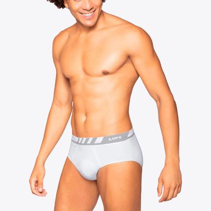 Imagem de Kit 8 Cuecas Lupo Slip Microfibra Sem Costura 00691-108