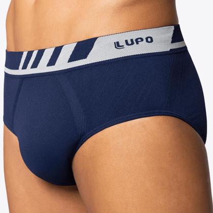 Imagem de Kit 8 Cuecas Lupo Slip Microfibra Sem Costura 00691-108