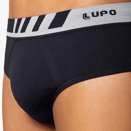 Imagem de Kit 8 Cuecas Lupo Slip Microfibra Sem Costura 00691-108