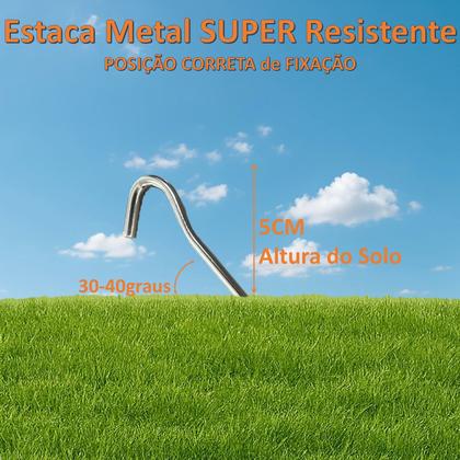 Imagem de KIT 8 ESTACAS (MOD101330) + 4 Elásticos para varetas