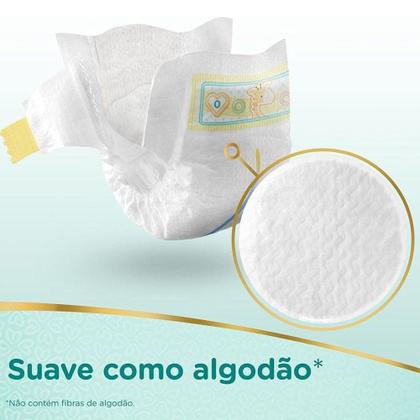 Imagem de Kit 8 Fralda Descartável Pampers Premium Care Recém-Nascido RN+ 160 Tiras