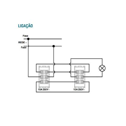 Imagem de Kit 8 Interruptor Simples 250v Branco Tramontina 57217004