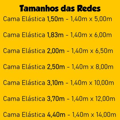 Imagem de Kit 8 Isotubos + Protetor de Molas + Rede Tela de Proteção  4,27m / 4,40m