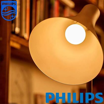 Imagem de Kit 8 Lampada Led Philips 11w Bivolt Luz Amarela 3000k Base E27