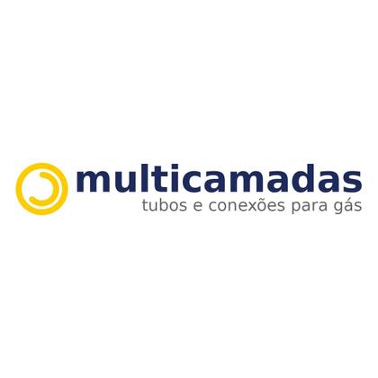 Imagem de Kit 8 Metros 16mm Tubo PEX GÁS Multicamadas + Registro BM