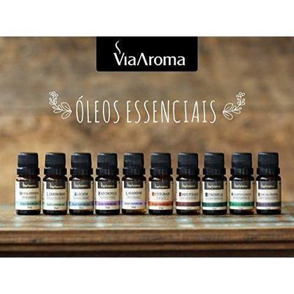 Imagem de Kit 8 Óleos Essenciais Naturais Clássicos 100% Puros Via Aroma 10ml