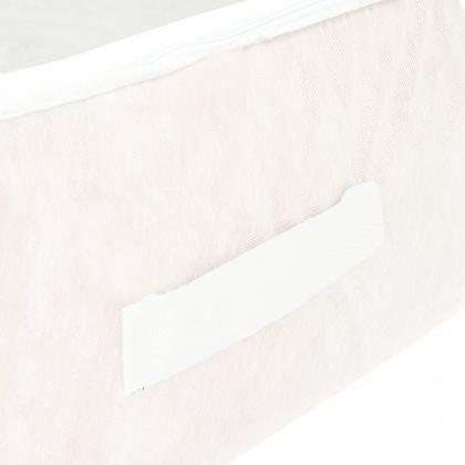 Imagem de Kit 8 Organizador de Gavetas Guarda Roupa Multiuso Branco