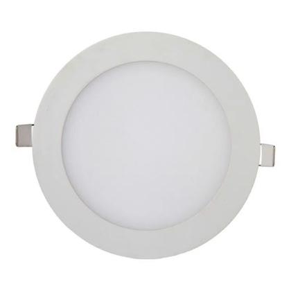 Imagem de Kit 8 Painéis de Led Embutir 12w Redondo Branco Frio Bivolt