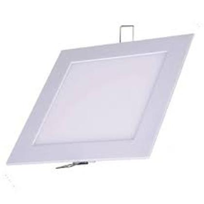 Imagem de Kit 8 Painel Plafon Led 24w Quadrado Embutir Branco Quente.