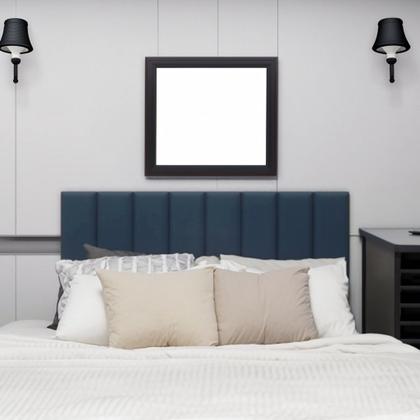 Imagem de Kit 8 Peças Cabeceira Estofada Modular 60x20 Cama Queen