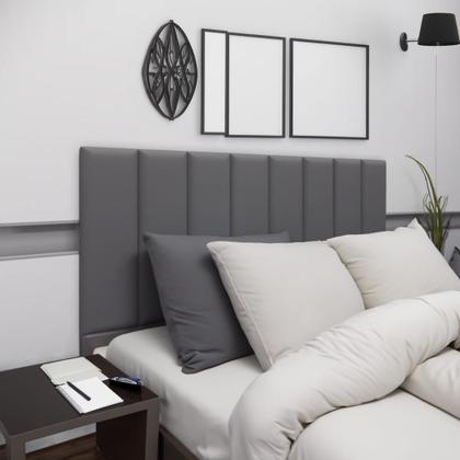 Imagem de Kit 8 Peças Cabeceira Estofada Modular 60x20 Cama Queen