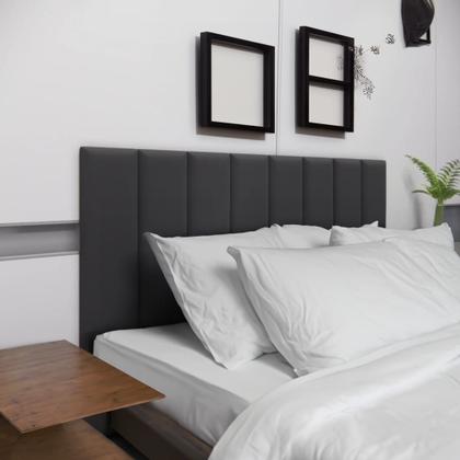 Imagem de Kit 8 Peças Cabeceira Estofada Modular 60x20 Cama Queen