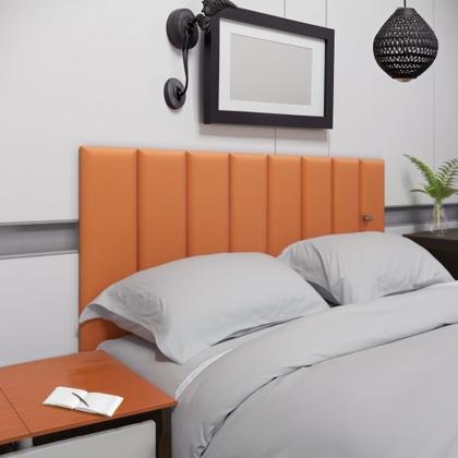 Imagem de Kit 8 Peças Cabeceira Estofada Modular 60x20 Cama Queen
