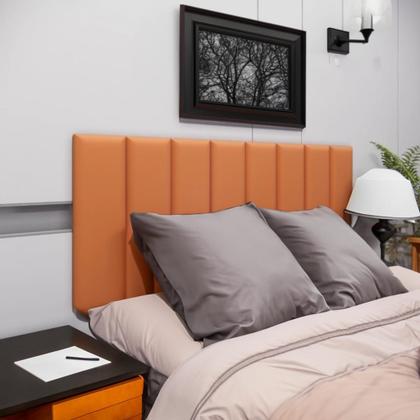 Imagem de Kit 8 Peças Cabeceira Estofada Modular 60x20 Cama Queen