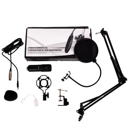 Imagem de Kit 8 Peças Microfone Condensador BM800K Soundpro