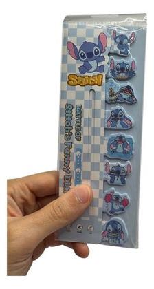 Imagem de Kit 8 Peças Papelaria Fofa Kawaii Lilo & Stitch Presente