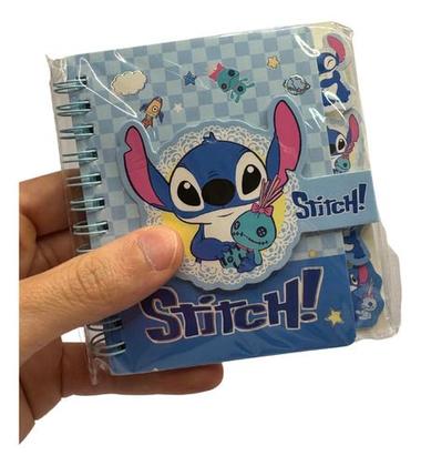 Imagem de Kit 8 Peças Papelaria Fofa Kawaii Lilo & Stitch Presente