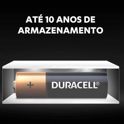 Imagem de Kit 8 Pilhas Duracell Alcalinas 4 Aa + 4 Aaa Palito