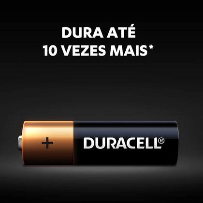 Imagem de Kit 8 Pilhas Duracell Alcalinas 4 Aa + 4 Aaa Palito