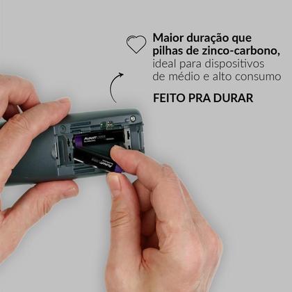 Imagem de Kit 8 Pilhas Recarregável Comum AA 2700MAH Cod: 408140010-2 Avant Use