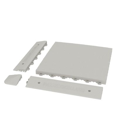 Imagem de Kit 8 pisos modular texturizado para area interna e externa