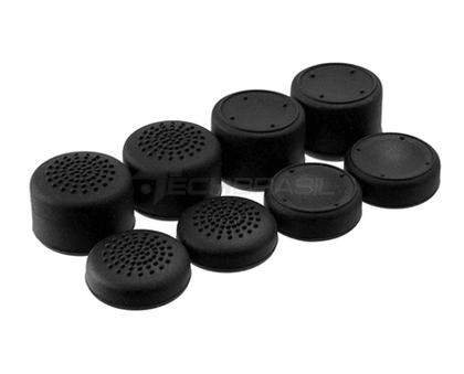 Imagem de Kit 8 Protetor Extensor Controle Analógico Grip Compatível Com PS5 PS4 PS3 XBOX Series XBOX One Xbox 360