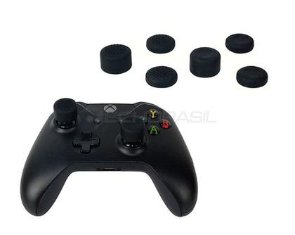 Imagem de Kit 8 Protetor Extensor Controle Analógico Grip Compatível Com PS5 PS4 PS3 XBOX Series XBOX One Xbox 360