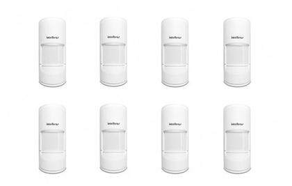 Imagem de Kit 8 Sensores Passivo Sem Fio Ivp 4101 Pet Smart Intelbras