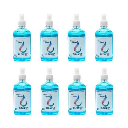 Imagem de Kit 8 Spray 500ml Limpa Lentes Óculos Tela Tv Celular Notebook com