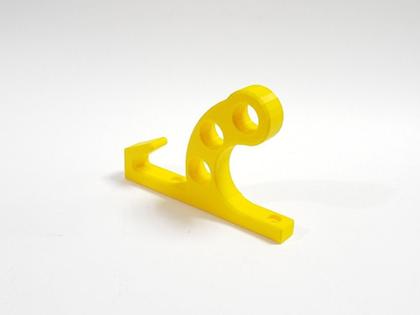 Imagem de Kit 8 Suporte De Parede Para Capacete Com Gancho Amarelo