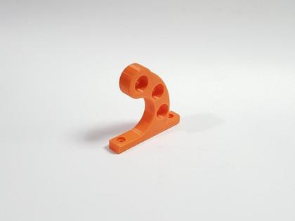 Imagem de Kit 8 Suportes De Parede Para Capacetes Laranja