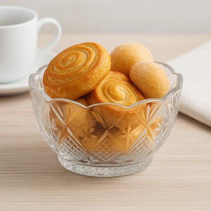 Imagem de Kit 8 Taça de Sobremesa Sorvete Doces de Vidro Toffee 150ml Em Casa Tem