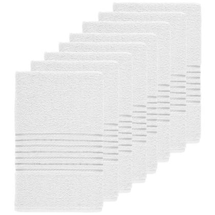 Imagem de KIT 8 TOALHAS DE ROSTO TEKA ESCALA 40X65 cm