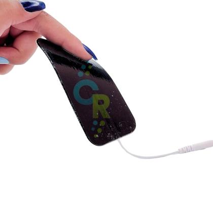 Imagem de Kit 8 unidades Eletrodo Auto Adesivo Fisioterapia 5x9 Cm