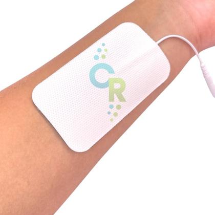 Imagem de Kit 8 unidades Eletrodo Auto Adesivo Fisioterapia 5x9 Cm