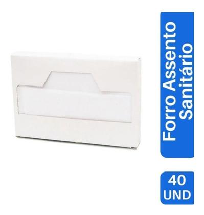 Imagem de Kit 80 Protetor Vaso E 50 Saco Descarte Absorvente Feminino