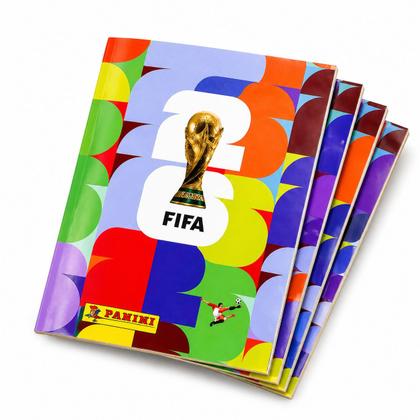 Imagem de Kit 84 Figurinhas Copa do Mundo 2026 Panini 12 Envelopes Lacrados Oficial Panini