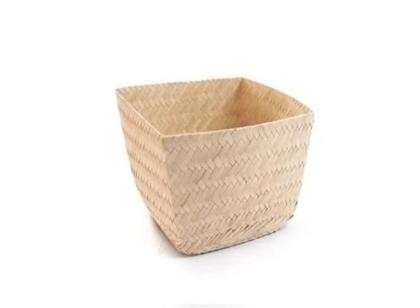 Imagem de Kit 8Un Cachepot De Palha Grande Enfeite Doces Mesa Festa