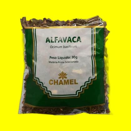 Imagem de Kit 8x Chá Pacote Alfavaca Mista 30g - CHAMEL
