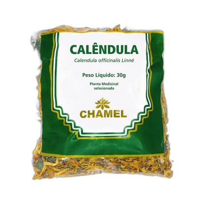 Imagem de Kit 8x Chá Pacote Calendula Flores 30g - CHAMEL