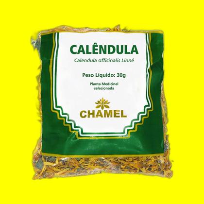 Imagem de Kit 8x Chá Pacote Calendula Flores 30g - CHAMEL